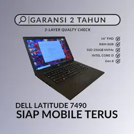 DELL LATITUDE 7490 INTEL CORE I5 GEN 8 | RAM 8GB SSD NVME 256GB