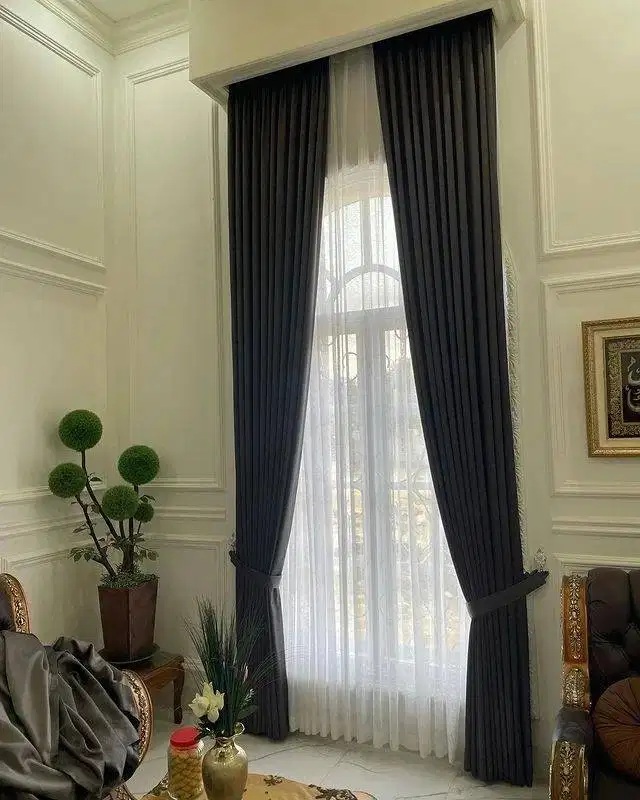 Jual & Pasang Gorden Vitrase Wallpaper Roller Blinds Korden Gordeng