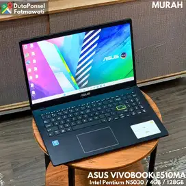 ASUS VIVOBOOK E510MA PENTOM N5030 4GB/128GB SSD MURAH