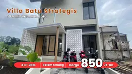 Villa dengan Kolam Renang  Akses Mudah Hanya 5 Menit Selecta