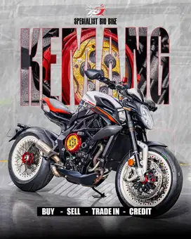 MV Agusta Brutale 800 Tahun 2016 Knalpot SC Project Good Condition
