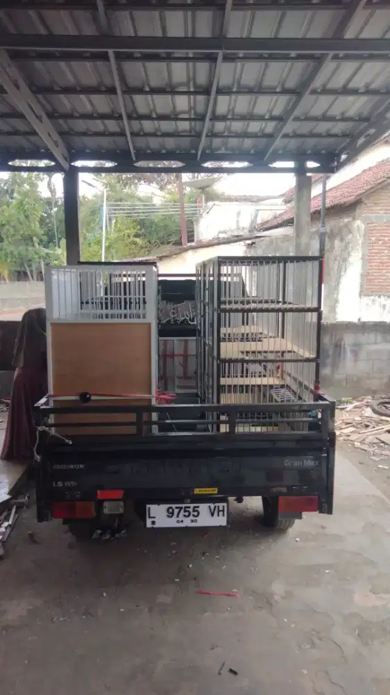 Kandang kucing aluminium