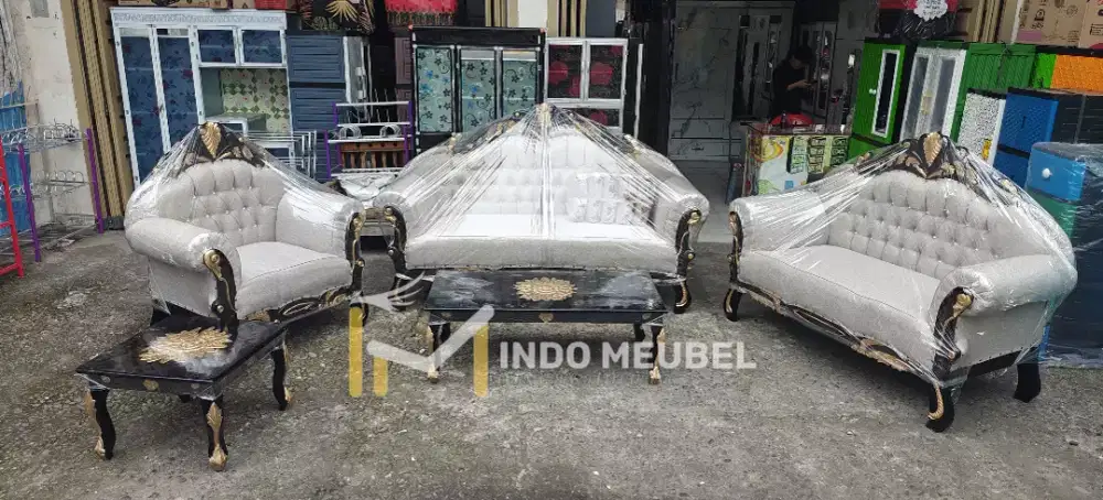 PROMO! SET SOFA 321 + 2 MEJA NEW MODERN KEKINIAN