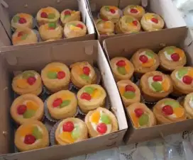 Kue sus fla buah enak