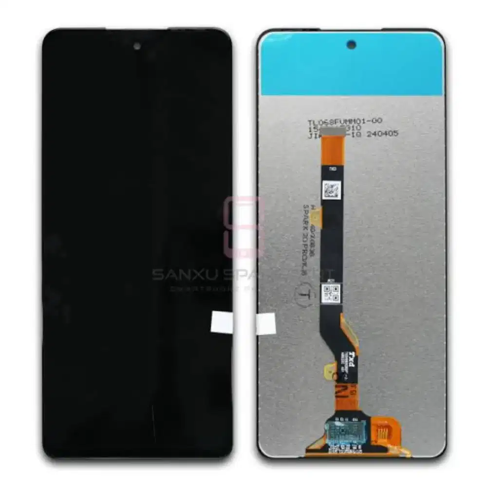 KACA LCD TECNO SPARK 20 FULLSET SIAP PASANG