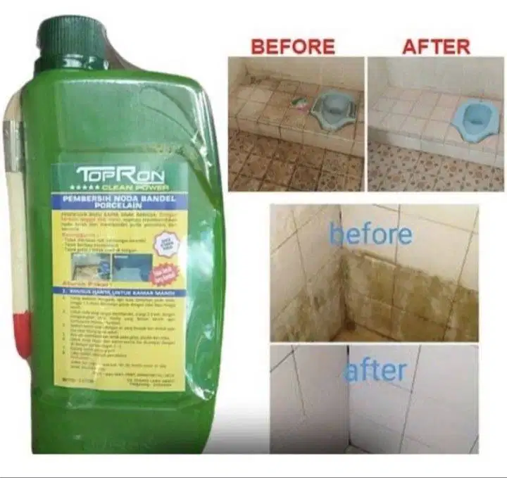 Topron pembersih keramik, porselen dan kerak