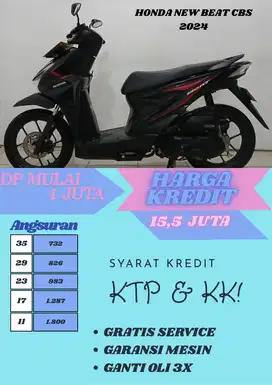 HONDA NEW BEAT CBS 2024