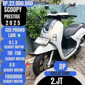 SCOOPY PRESTIGE 2025 SECOND LIKE NEW