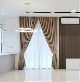 Bisa Pesan Gorden Jendela Terbaru Minimalis Mewah Murah Gordyn Hordeng