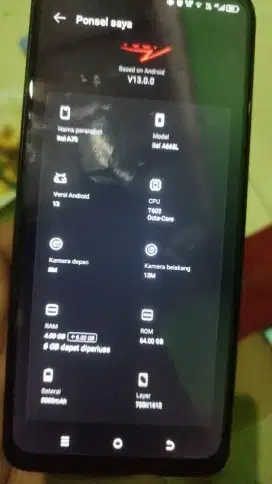 Hp itel a70 4/64