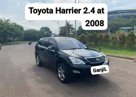 Toyota Harrier L premium 2.4 at 2008 hitam