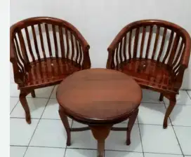 Jual 1 set bangku betawi