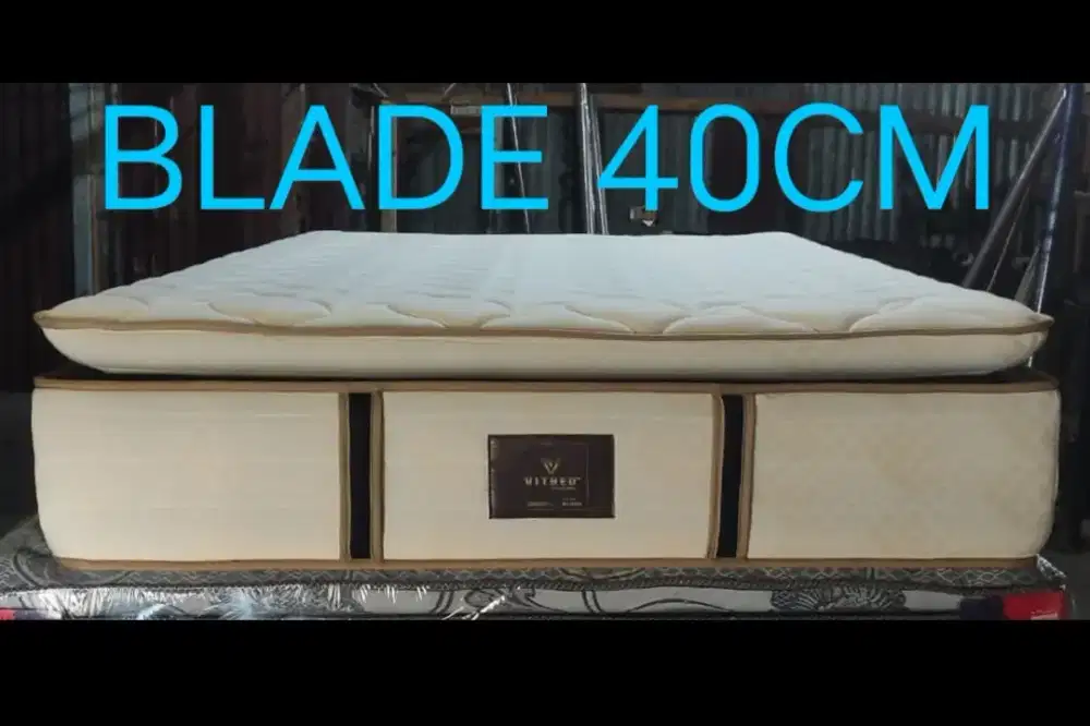 Springbed vitbed blade 40cm 180x200