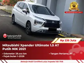 [ GARANSI 5TH ] Mitsubishi Xpander Ultimate 1.5 AT Putih 2021/2022