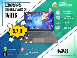 LENOVO IDEAPAD 3 14ITL6|INTEL CORE 15-1153G7|NVIDIA MX 350 2GB|8GB|512