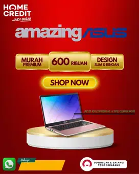 KREDIT LAPTOP ASUS TANPA DP DI HOME CREDIT