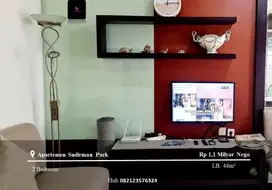 Dijual Apartement Sudirman Park 2BR Mid Floor Full Furnish