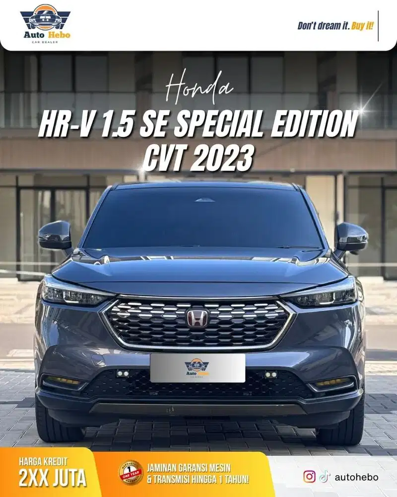 All New Honda HRV 1.5 SE Special Edition CVT 2023