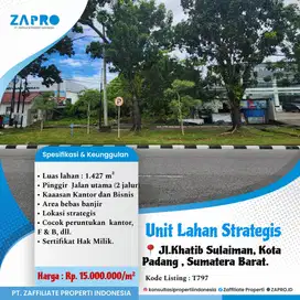 Jual lahan strategis di khatib padang