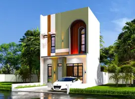 Rumah Murah Cibiru Bandung Dekat UPI 2 Lantai 3 Kamar Tidur
