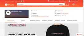 DI JUAL CEPAT / TAKE OVER USAHA CLOTHING BRAND MEREK SMOOTHNESS CLOTH