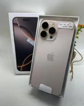 iPhone 16 PROMAX 256GB, NATURAL DESERT (6), BLACK (4), SILVER(2), iBox