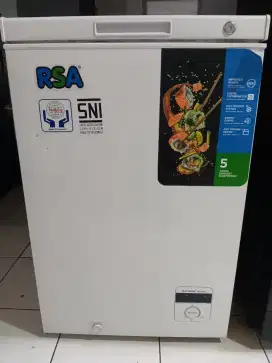 Freezer Bekas Mulus merk RSA
