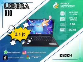 LIBERA X10|SSD 512 GB| RAM 8 GB|CPU INTEL CORE I3-81304