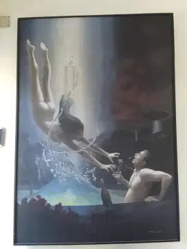Lukisan surealisme karya Utomo S
