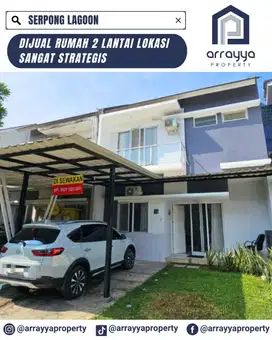 RUMAH 2 LANTAI LUAS DAN NYAMAN LOKASI DI SERPONG LAGOON - EN664