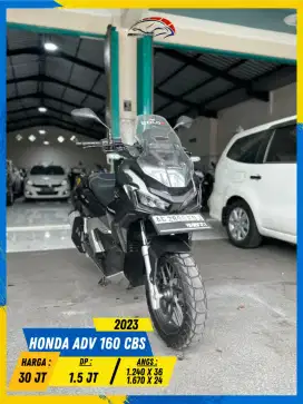 HONDA ADV 160 CBS 2023 PLAT AG MURMER BOSSKU HIKMAH MOTOR KEPUH MALANG