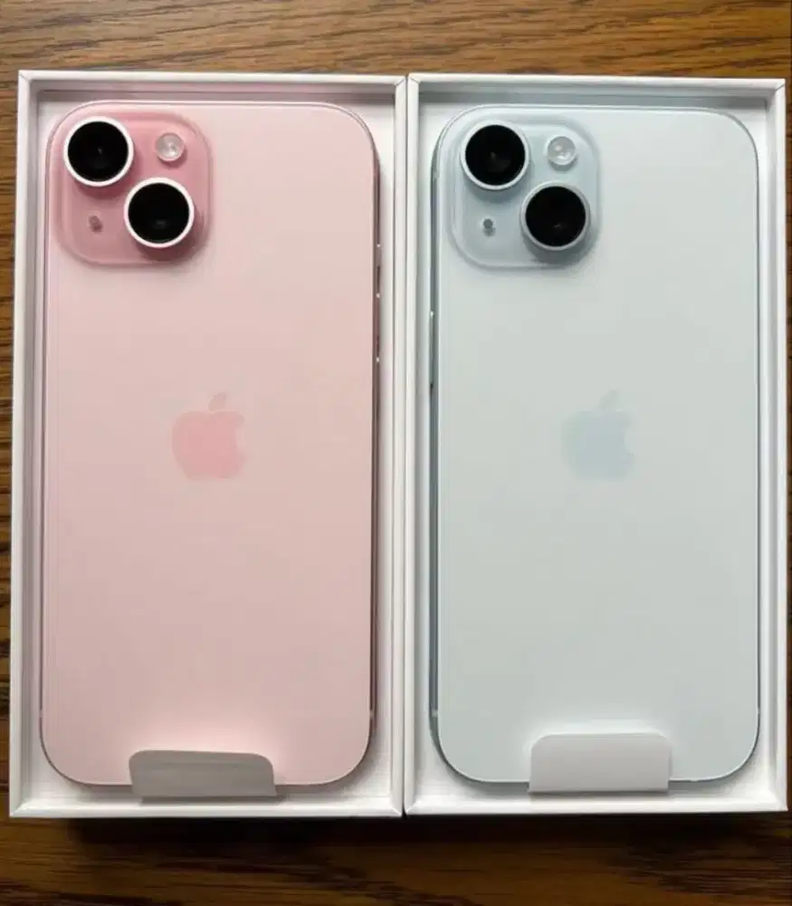 IPHONE 15 128GB BLUE&PINK