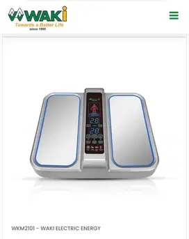 WAKI Electric Energy - Alat Terapi Gelombang Terahertz