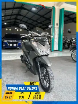 HONDA BEAT DELUXE 2021 MONGGO GASS MASZEHH HIKMAH MOTOR KEPUH MALANG