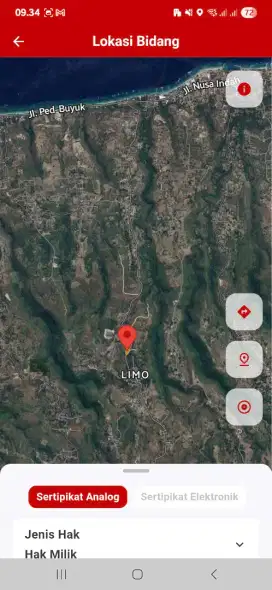 Dijual Tanah 14,2 are Area Nusa Penida