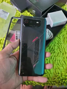 Asus rog 6 5g NFc ram 12/256 eks resmi indo