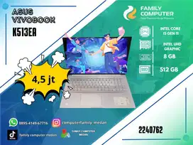 ASUS VIVOBOOK K513EA|INTEL CORE I5 GEN 11|INTEL UHD GRAPHIC|8GB|512GB