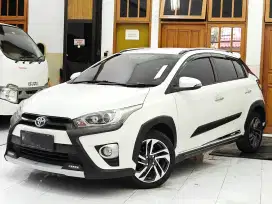 Km70rb Toyota Yaris 2017 S TRD Heykers Automatic AT Putih Istmewa 2016