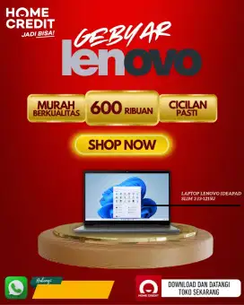 Laptop Lenovo Cicilan Tanpa Kartu Kredit