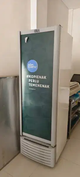 JUAL SHOWCASE KULKAS BEKAS GEA