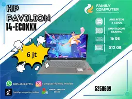 HP PAVILION 14-ECEXXX|SSD 512GB| RAM 16GB|CPU AMD RYZEN 5-5500U