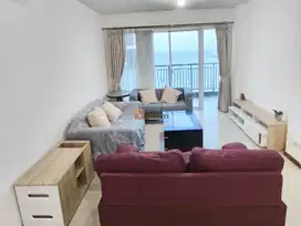 Rekomen! Furnished Siap Huni 3BR Hook 118m² View Laut Green Bay Pluit