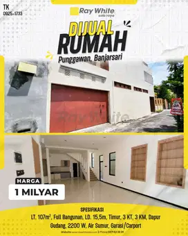 Dijual Rumah 2 Lantai Bagus Siap Huni Di Banjarsari Tengah Kota Solo