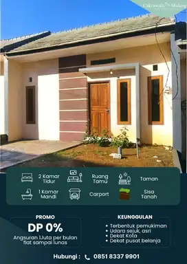 Investasi Masa Depan di Cakrawala Malang: Rumah Subsidi Siap Huni!