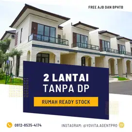 Rumah 2 lantai kawasan mewah tanpa DP