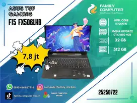 ASUS TUF GAMINGF15FX506LHB|INTEL CORE I5 GEN 10|GTX 1650 4GB|32GB|512
