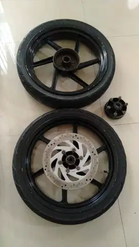 Velg original Yamaha ring 17 buat scorpio, Vixion,Byson,RX king&MX kin
