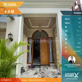 Rumah di Galaxi Bumi Permai Araya 8x28 meter dengan 5+1 Kamar tidur