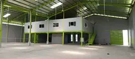 Di sewakan gudang siap pakai rapi dan bersih di lokasi cikupa