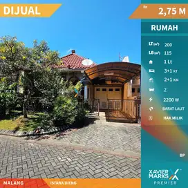 Dijual Rumah Siap Huni Bagus di Istana Dieng Malang Kota
